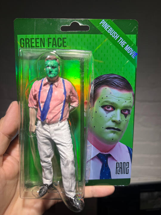 Greenface Toy